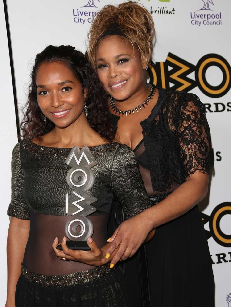<p>Chilli and T-Boz at the 2012 MOBO Awards</p>