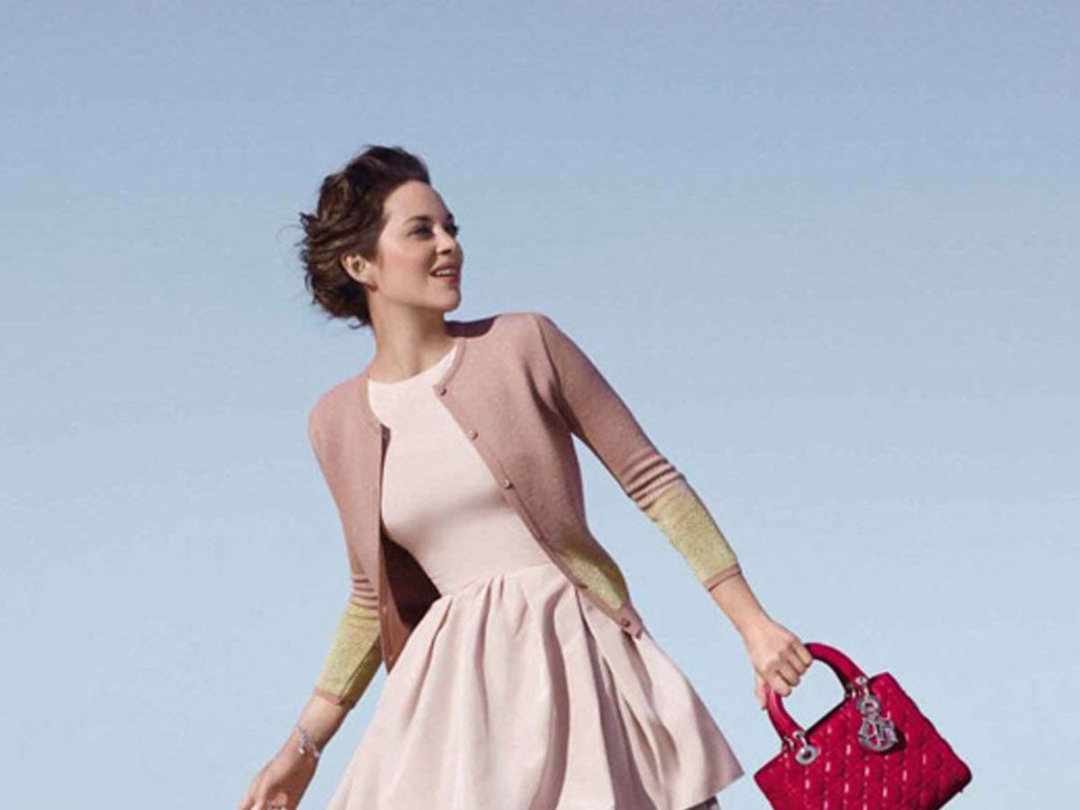 Hollywood actress Marion Cotillard turns designer for Dior┬Æs ┬æLady Dior┬Æ  handbag line