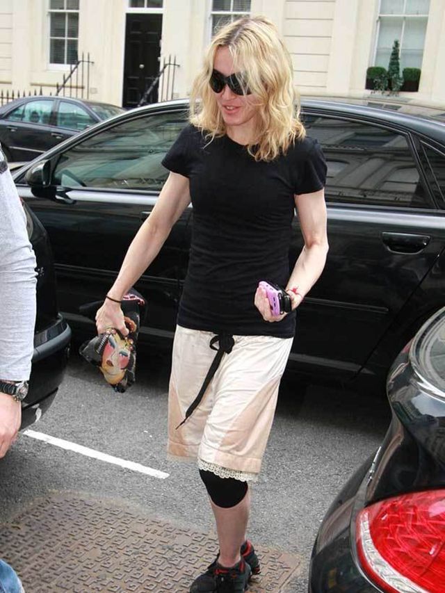 <p><a href="http://www.elleuk.com/starstyle/style-files/%28section%29/Madonna">Madonna's</a> love of excercise is well documented - her toned arms are surely the most talked about in the world. But while most A-listers cash in on their <a href="http://www