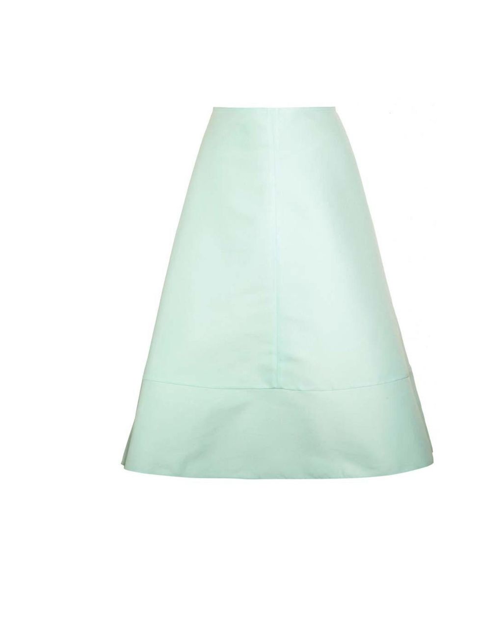 <p>The colour of this skirt feels so fresh and right for Spring time. The soft organza is romantic but the graphic shape keeps it modern.</p><p>Marni Cotton Silk Organdy Pleated Skirt, £720 at <a href="http://www.luisaviaroma.com/index.aspx">Luisa Via Rom