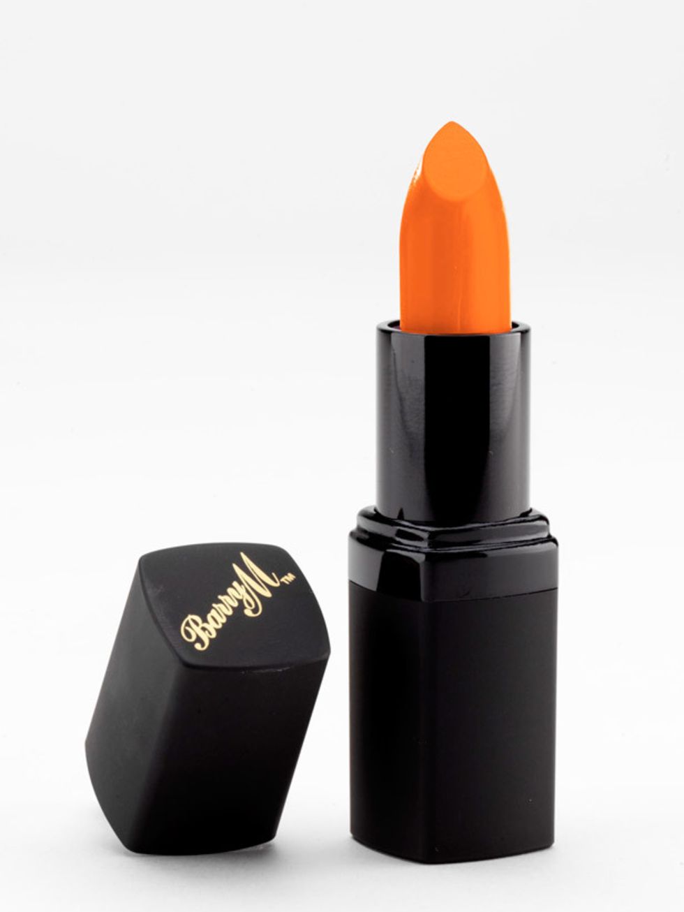 <p>Orange lipstick, £4.25, by <a href="http://www.barrym.com/lip-paint">Barry M </a></p>