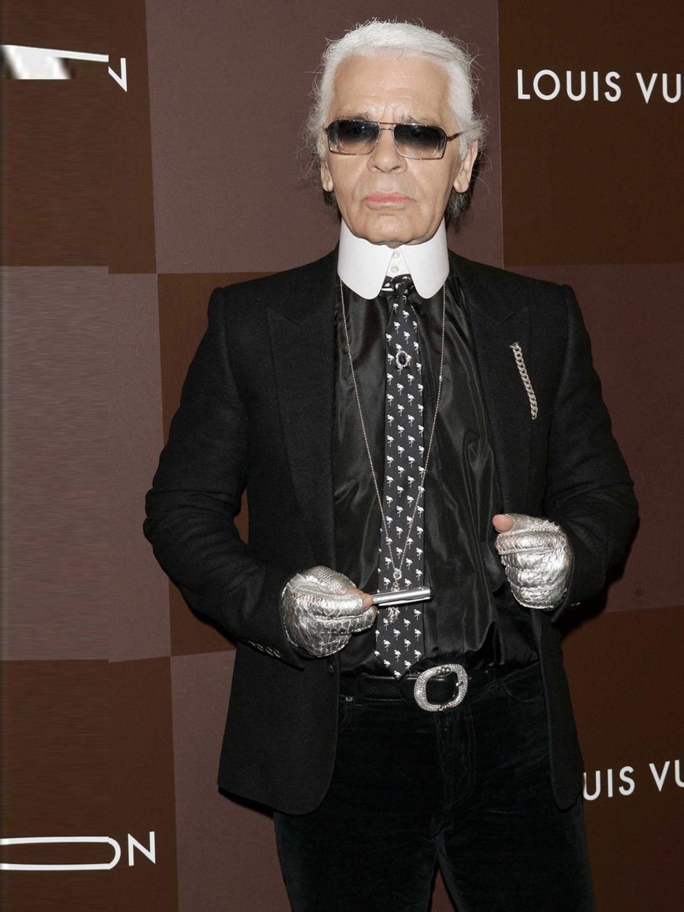 <p>'When I was very young, my business was to work harder than the others to show them their pointlessness.'</p><p>Karl Lagerfeld, pictured in 2005.</p><p><a href="http://www.amazon.co.uk/World-According-Karl-Wisdom-Lagerfeld/dp/0500517118/ref=sr_1_1?s=bo
