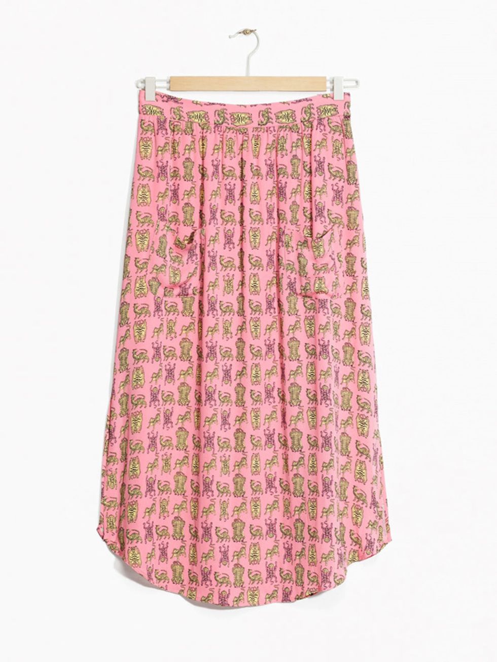 <p><a href="http://www.stories.com/gb/New_in/All_new_in/Tigress_Pocket_Skirt/108773759-114335921.1" target="_blank">Viscose skirt, £45, & Other Stories</a></p>