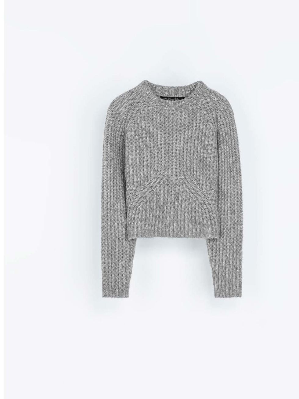 <p>A knitted cropped jumper is always a good option for layering up the look.</p><p><a href="http://www.zara.com/uk/en/new-this-week/woman/cowl-neck-rib-knit-sweater-c287002p1404504.html">Zara</a>, £45.99</p>