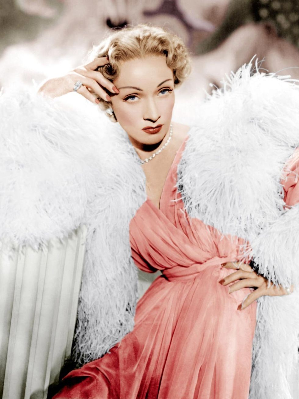 <p>Marlene Dietrich in Stage Fright</p>