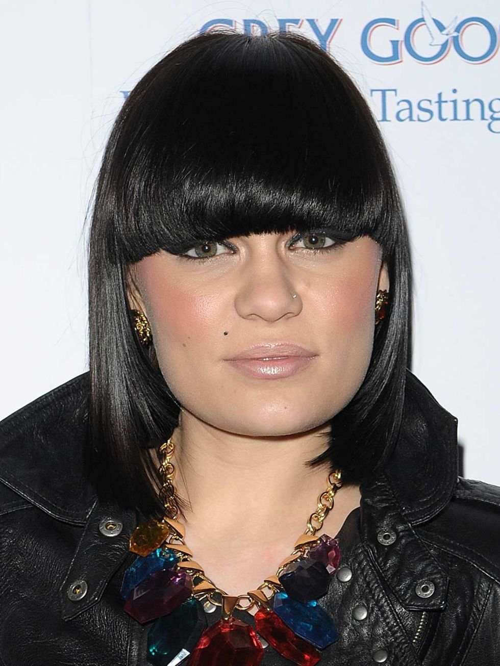 <p>Jessie J and her fail-safe blunt bob back in 2010</p>