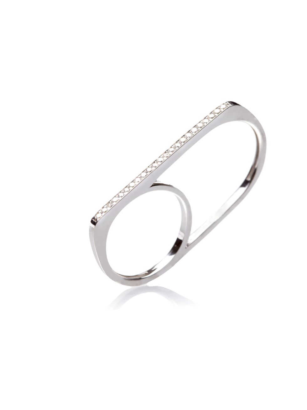 <p>Add the finishing touch to your summer wardrobe with this minimalist double ring <a href="http://www.grandbazaarlondon.co.uk/rings-c3/grand-bazaar-london-sterling-silver-twin-ring-with-cubic-zirconia-detail-p90">Grand Bazaar</a> London twin ring, £89<