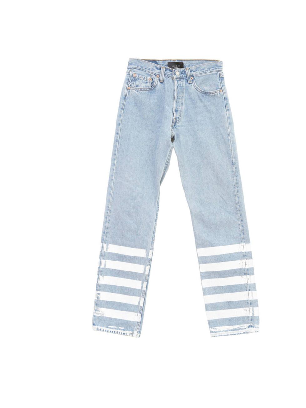 <p>The classic 501s have been given a Lulu &amp; Co makeover with hand-screen printed stripes. We want... Lulu &amp; Co 501 stripe jeans, £200, at <a href="http://www.3939shop.com/products/lulu-co-stripe-denim">3939 Shop</a></p>
