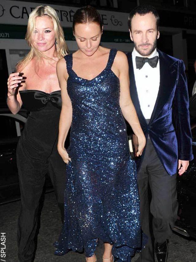 <p>Kate Moss, Stella McCartney and Tom Ford</p>