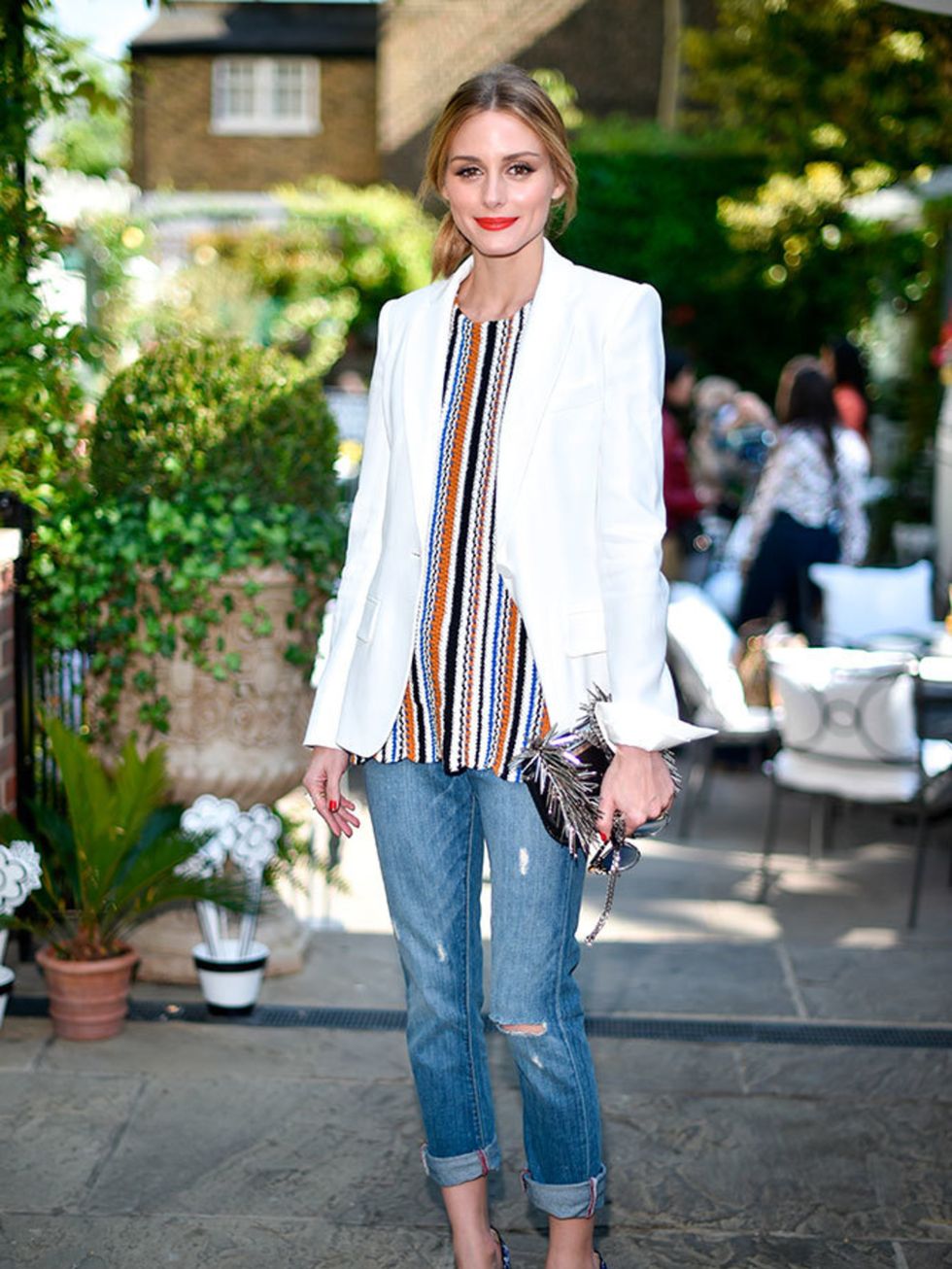 Olivia Palermo in London, May 2015.