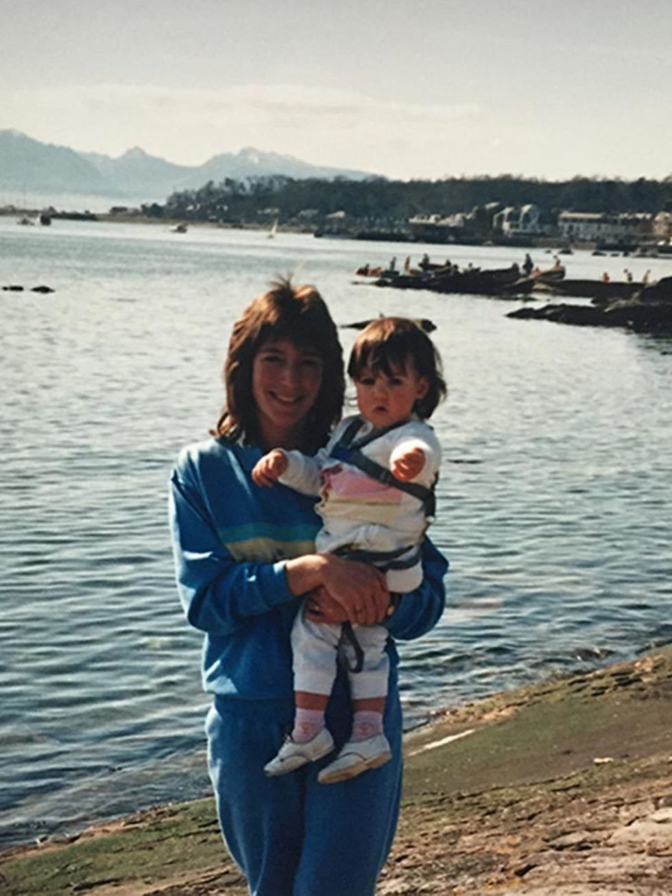 Debbie Morgan, Editorial Business Manager

Mum and I summer-holidaying in Millport