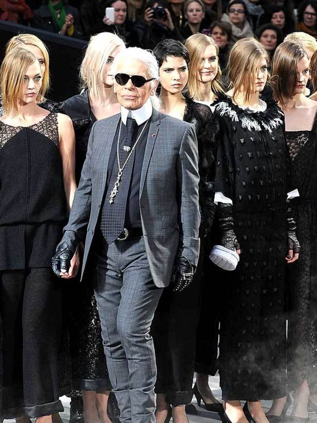 <p>After <a href="http://www.elleuk.com/catwalk/collections/chanel/autumn-winter-2010">the iceberg collection last year</a>, this - the second in an apparent series on ecological disasters - focussed on smoking wasteland with molten rubble littering the f