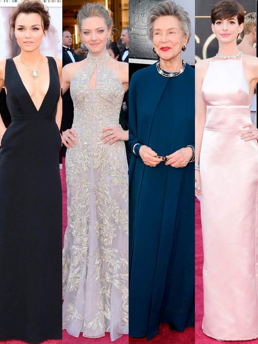 <p>It's the biggest A-list night out of the year  not just for the guest list and awards, but for the clothes. Here, our Fashion Director Anne-Marie Curtis picks out her stars of the night</p>