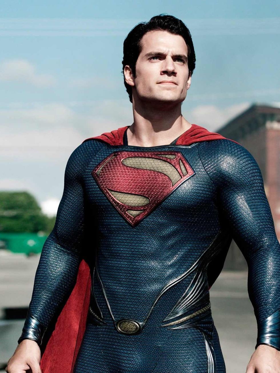 <p>Is he cross or is there a bad smell? Either way, Henry Cavill is looking hot</p>