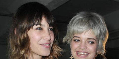 <p>The show that sent most flash bulbs popping was Topshop Unique. Alexa Chung, Pixie and Peaches Geldof and Girls Aloud's Nicola Roberts were sat front and centre and The City's Olivia Palmero flew in to see the show. We even spotted Giles Deacon, whose 