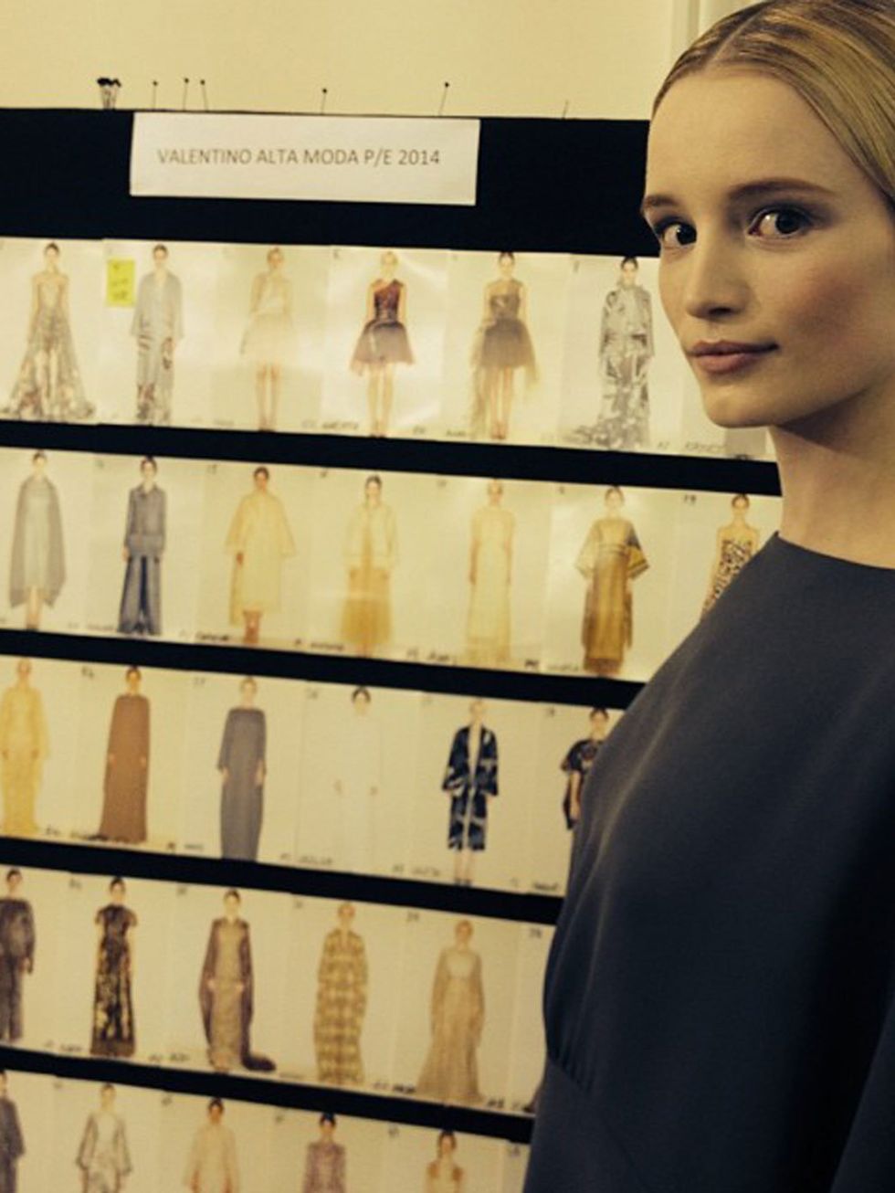 <p>Valentino (@<a href="http://hashgr.am/u/maisonvalentino?i_user_id=39939022">maisonvalentino</a>):</p><p>'The beautiful Maude backstage post show. <a href="http://hashgr.am/u/maudwelzen">@maudwelzen</a> if you missed the show you can catch it again on l