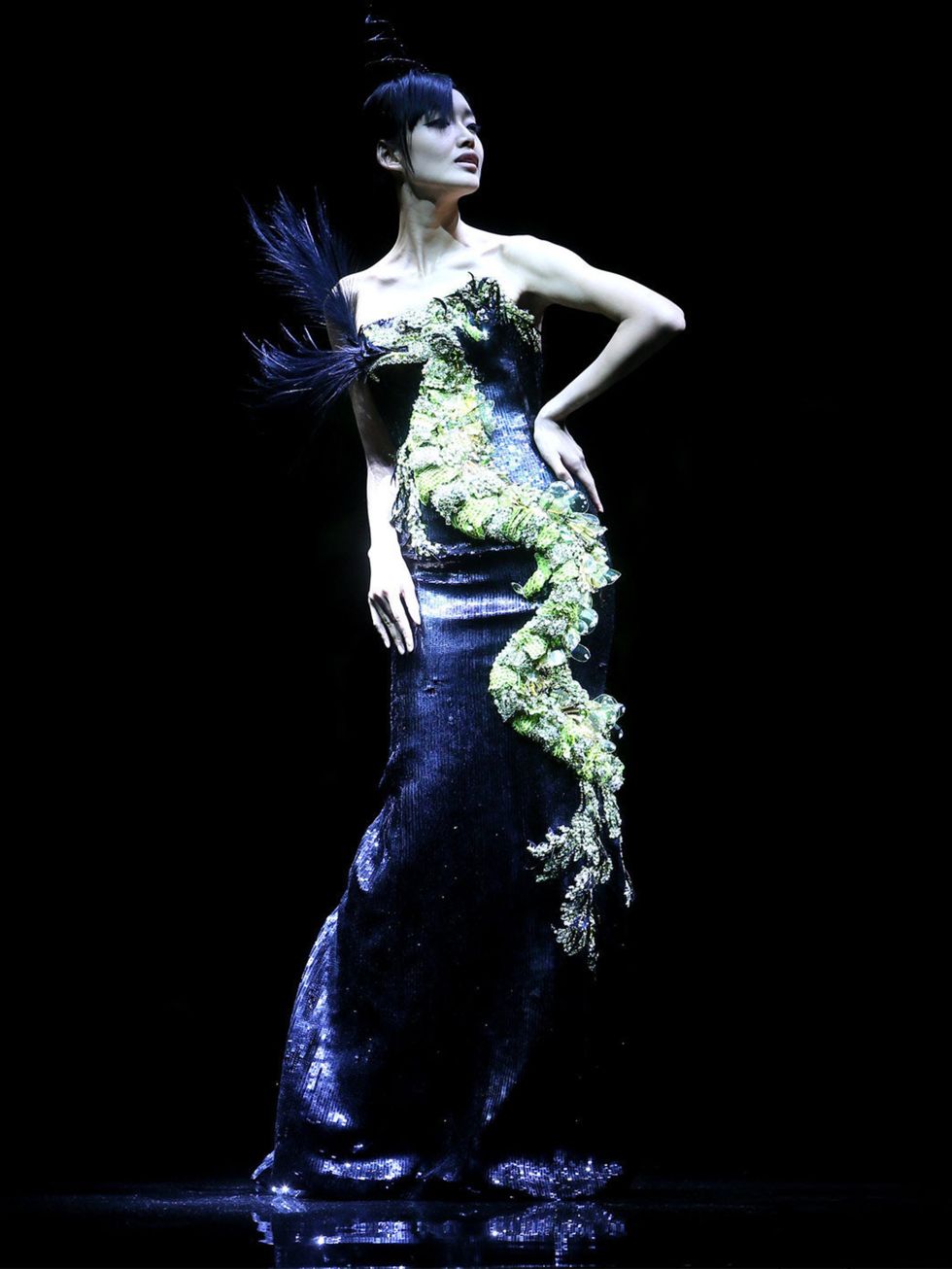 <p>The finale look from One Night Only in Beijing with Giorgio Armani</p>