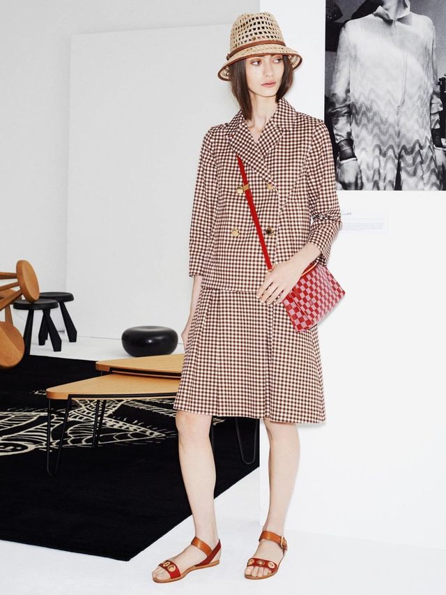 <p>Louis Vuitton's s/s 2014 Icons Collection has been inspired by Modernist furntiture designer, architect, urban planner and photographer, Charlotte Perriand. The 16 colourful looks are made up of classic pieces that are functional as well as stylish and