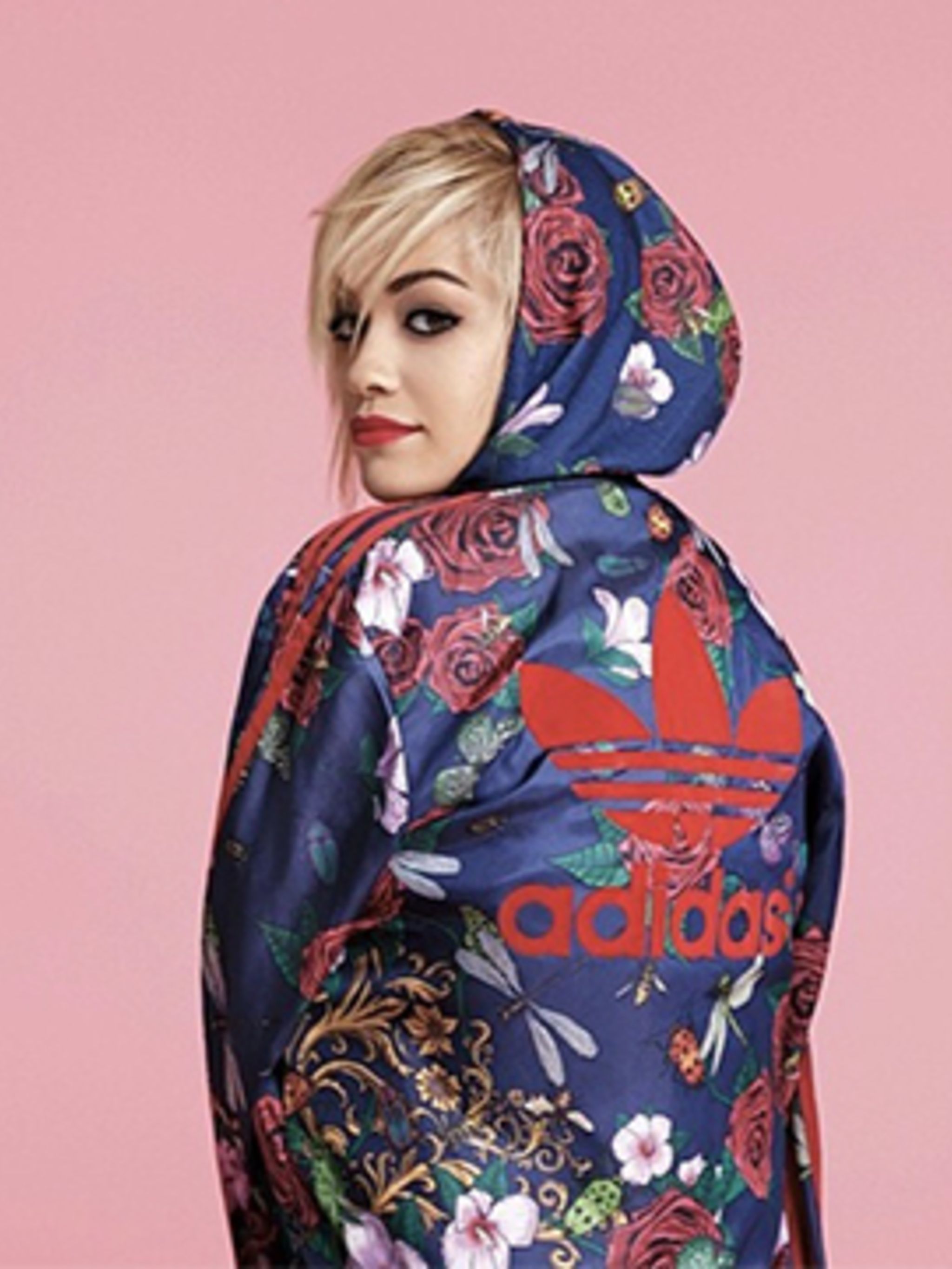 rita ora adidas velvet tracksuit