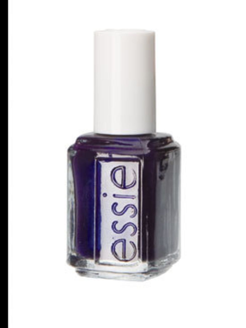 <p>Navy nail polish, £8.95, by Essie (0844 800 9396)</p>