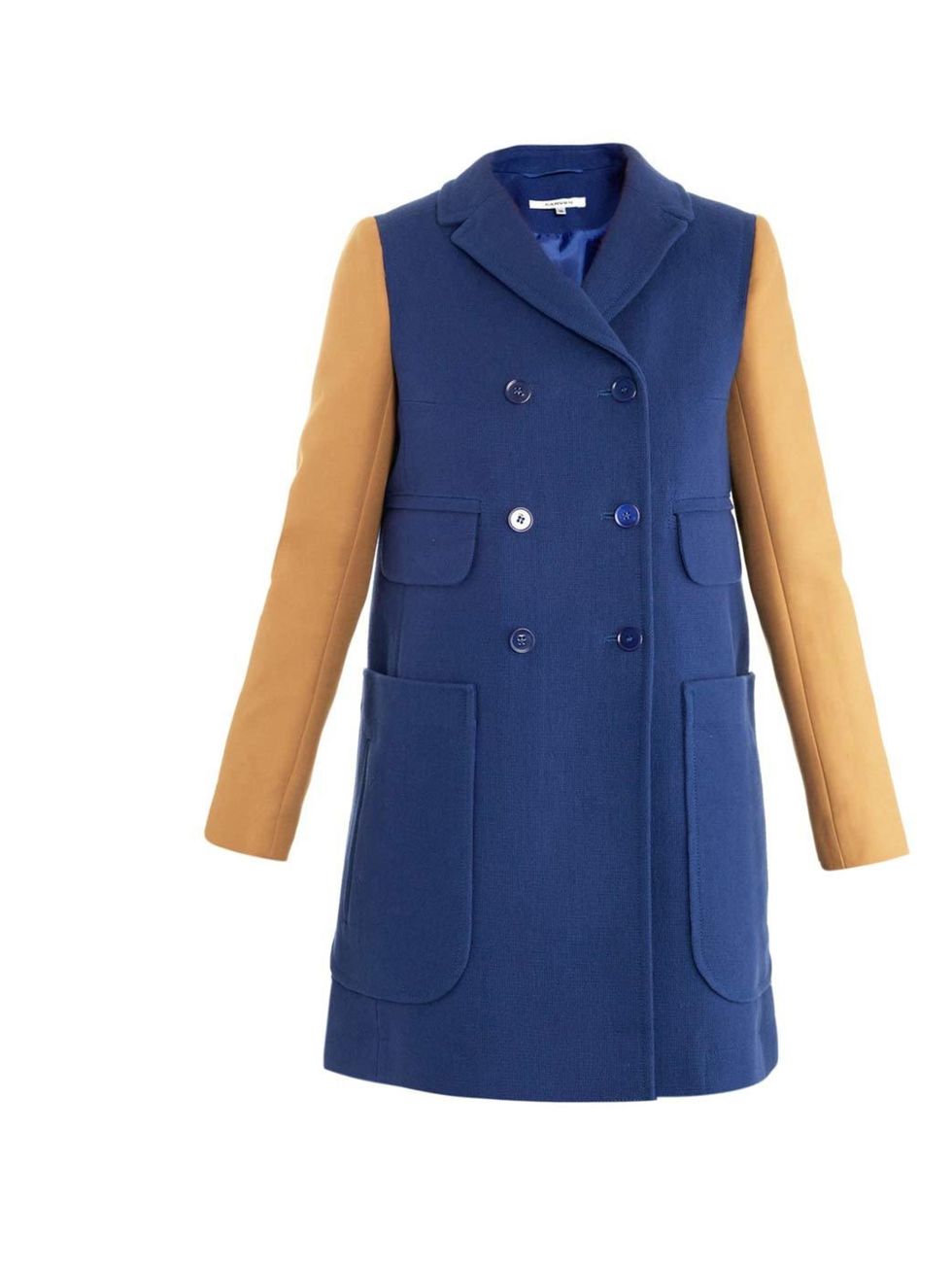 <p>Carven double breasted coat, £520 at <a href="http://www.matchesfashion.com/product/138269">Matches</a> </p>