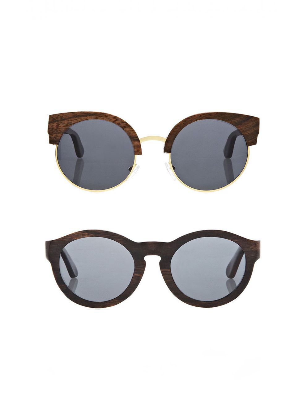 <p><a href="http://www.finlayandco.com/">Finlay & Co</a></p><p>Carven from wood, these are timeless frames for the discerning style maven. Choose from five different style in walnut, ebony, zebrano or rosewood.</p>