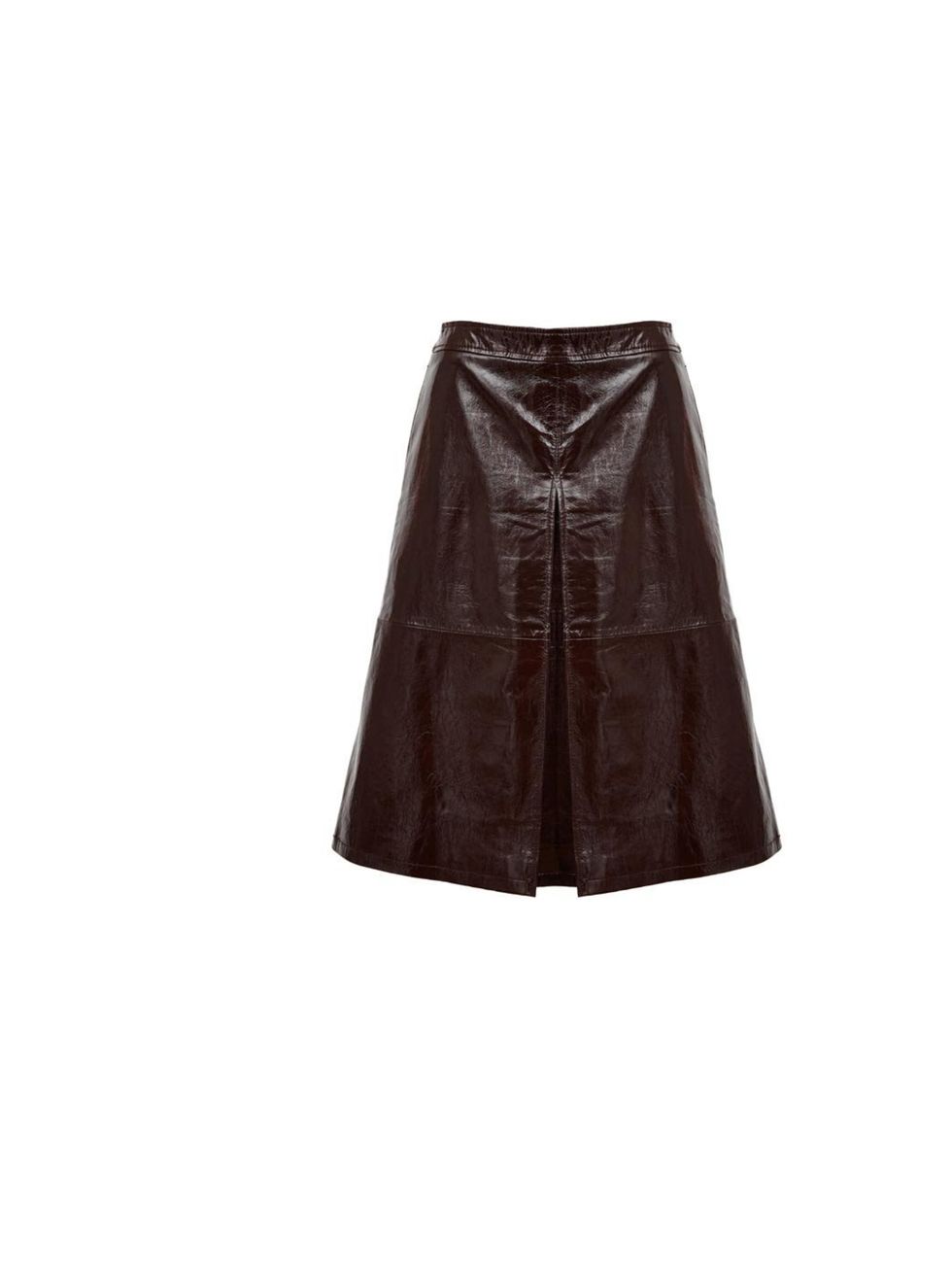 <p><a href="http://www.asos.com/ASOS/ASOS-A-Line-Midi-Skirt-in-Patent-Leather/Prod/pgeproduct.aspx?iid=2908663&amp;SearchQuery=patent%20skirt&amp;sh=0&amp;pge=0&amp;pgesize=36&amp;sort=-1&amp;clr=Burgundy">Asos skirt</a>, was £120, now £72</p><p>Don't mis