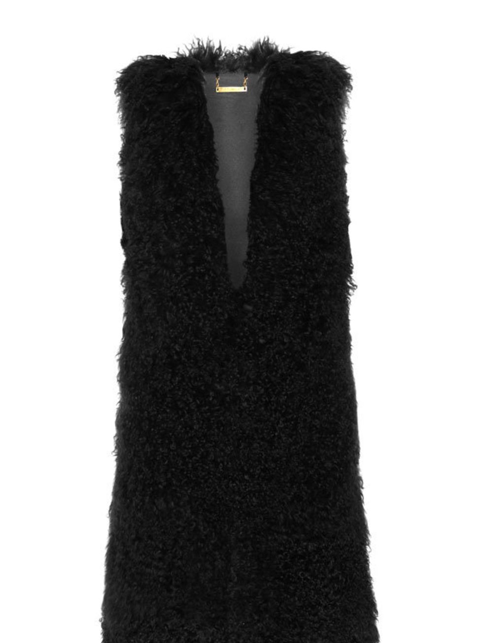 <p>Diane von Furstenberg shearling gilet, £800, at <a href="http://www.net-a-porter.com/product/169715">Net-a-Porter</a></p>