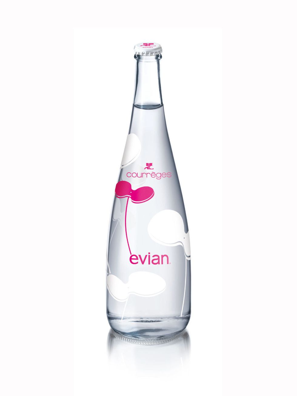 <p>Couregges bottle design for Evian</p>