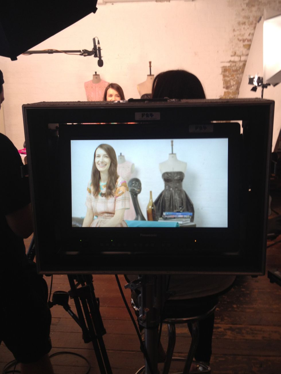 <p>Behind the scenes at the Triumph 'Women In Making' shoot.</p>