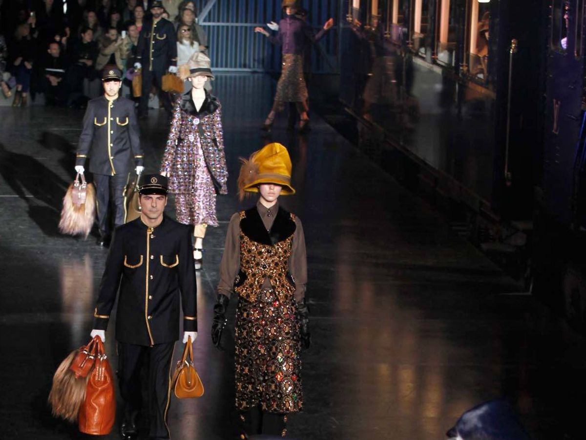 All aboard the Louis Vuitton Express with Marc Jacobs