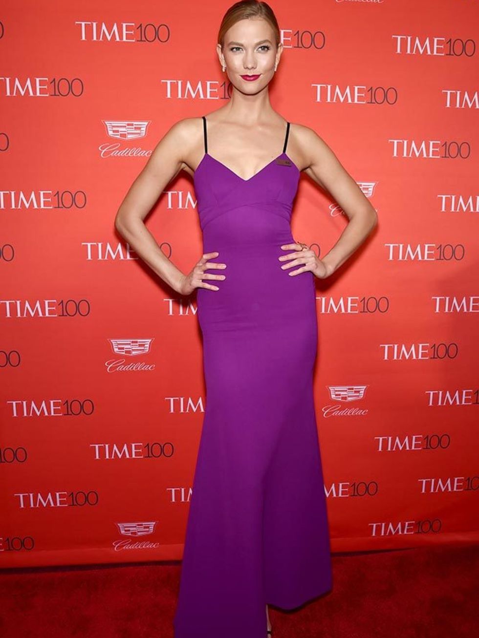 <p>Karlie Kloss wearing Victoria Beckham at the 2016 Time 100 Most Influential People In The World Gala in New York, April 2016.</p>