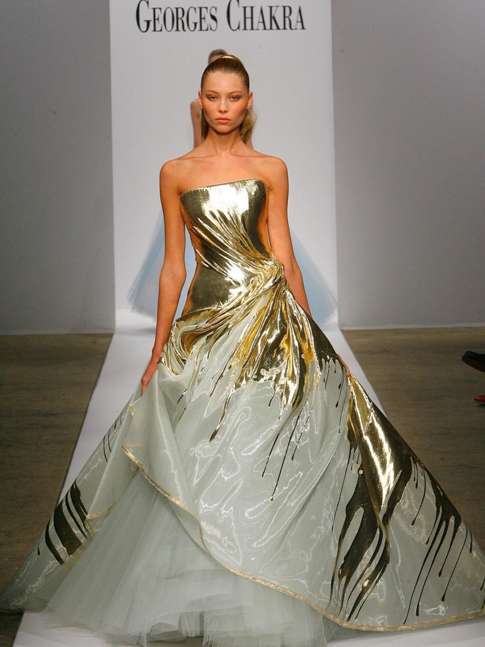 Georges-Chakra-Gold-Dress,-Couture-SS11,-Gossip-Girl