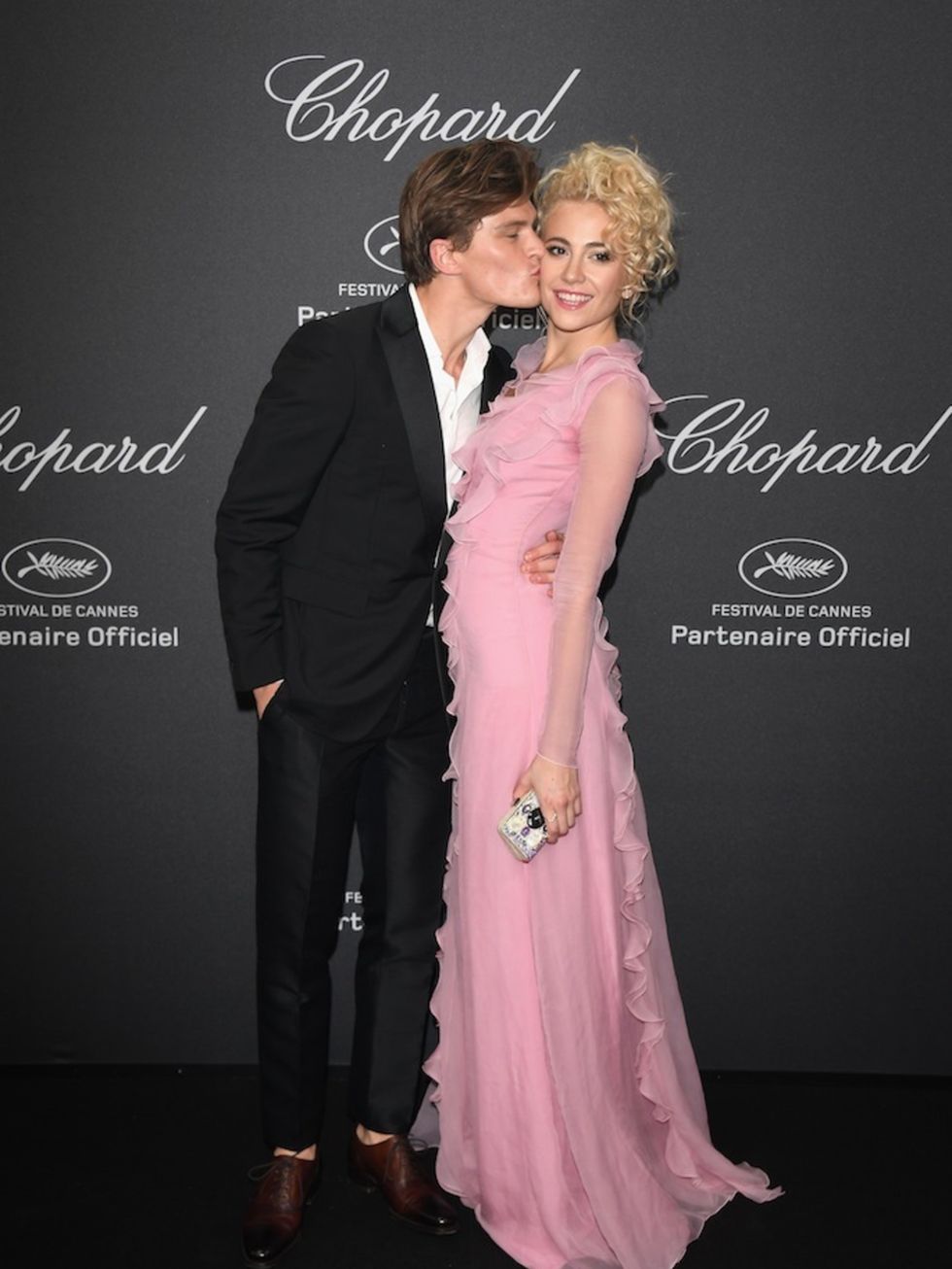 Pixie Lott and Oliver Chesire attends Chopard Wild Party as part of The 69th Annual Cannes Film Festival