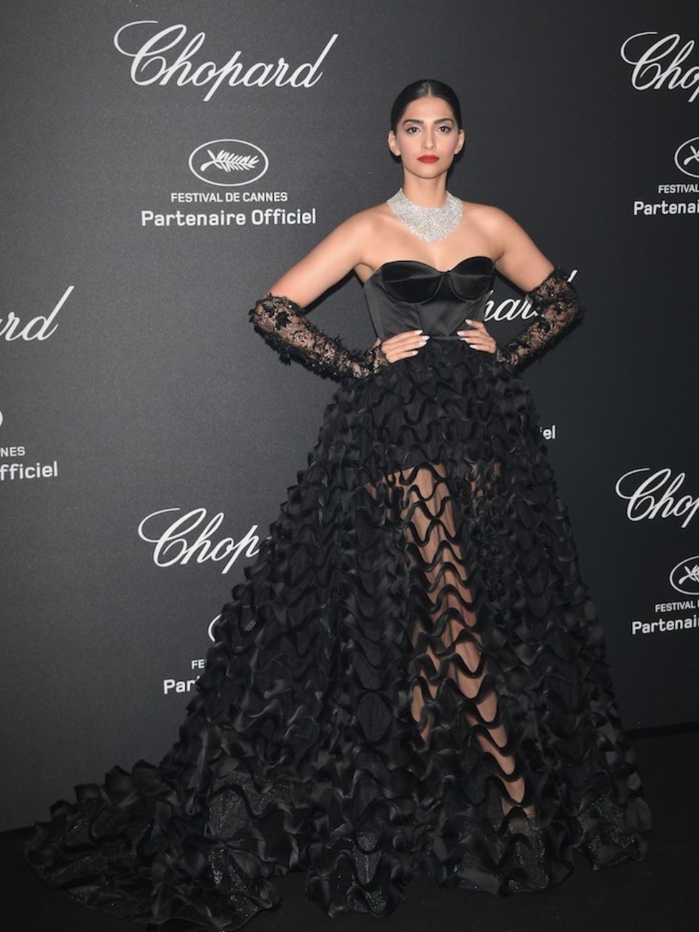 Sonam Kapoor attends Chopard Wild Party as part of The 69th Annual Cannes Film Festival