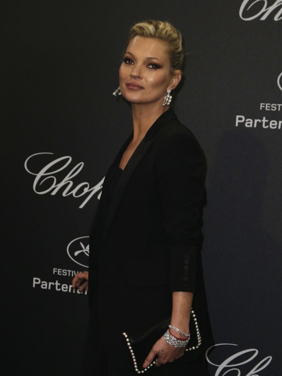 Kate Moss attends Chopard Wild Party as part of The 69th Annual Cannes Film Festival