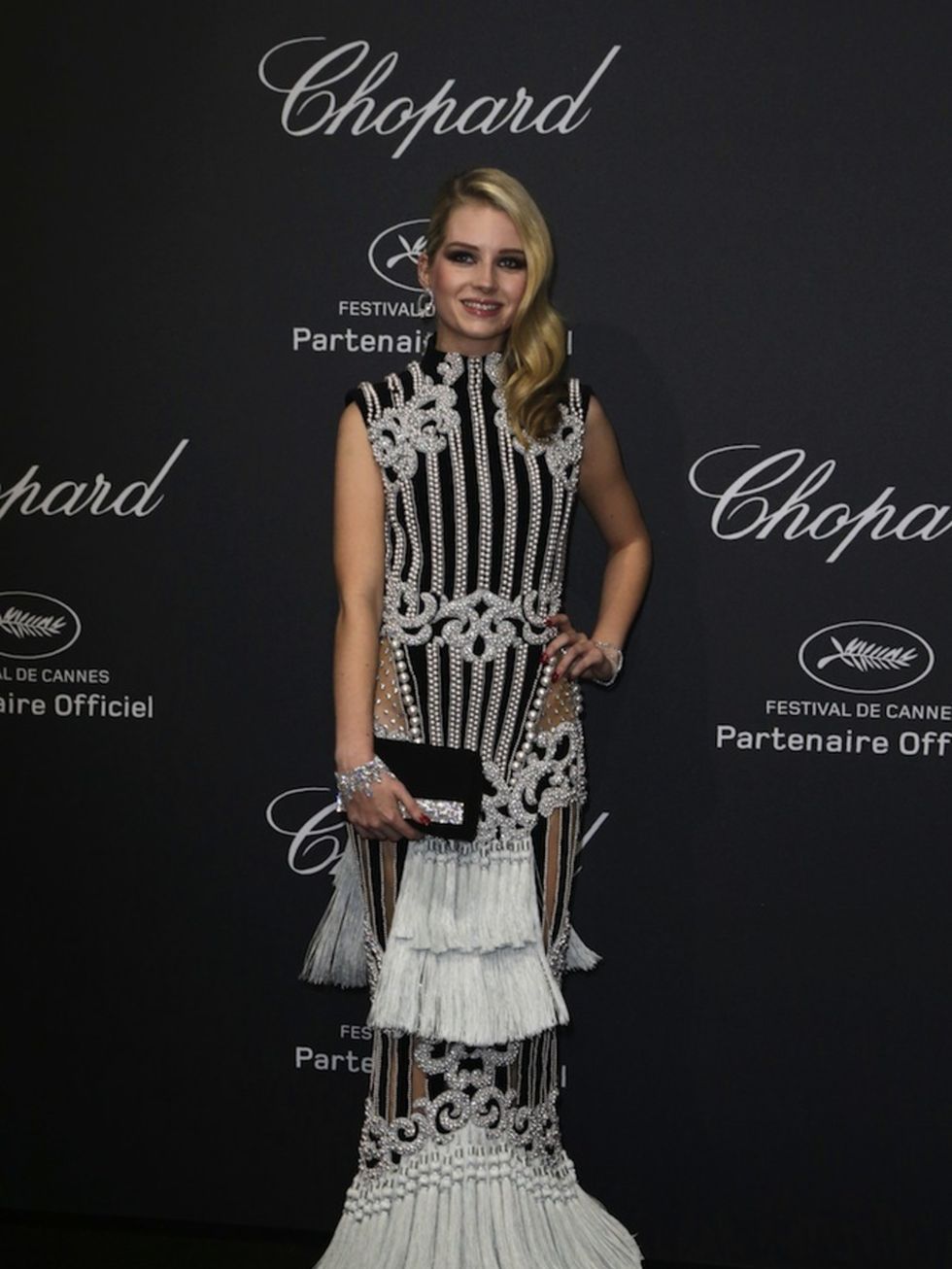 Lottie Moss attends Chopard Wild Party as part of The 69th Annual Cannes Film Festival