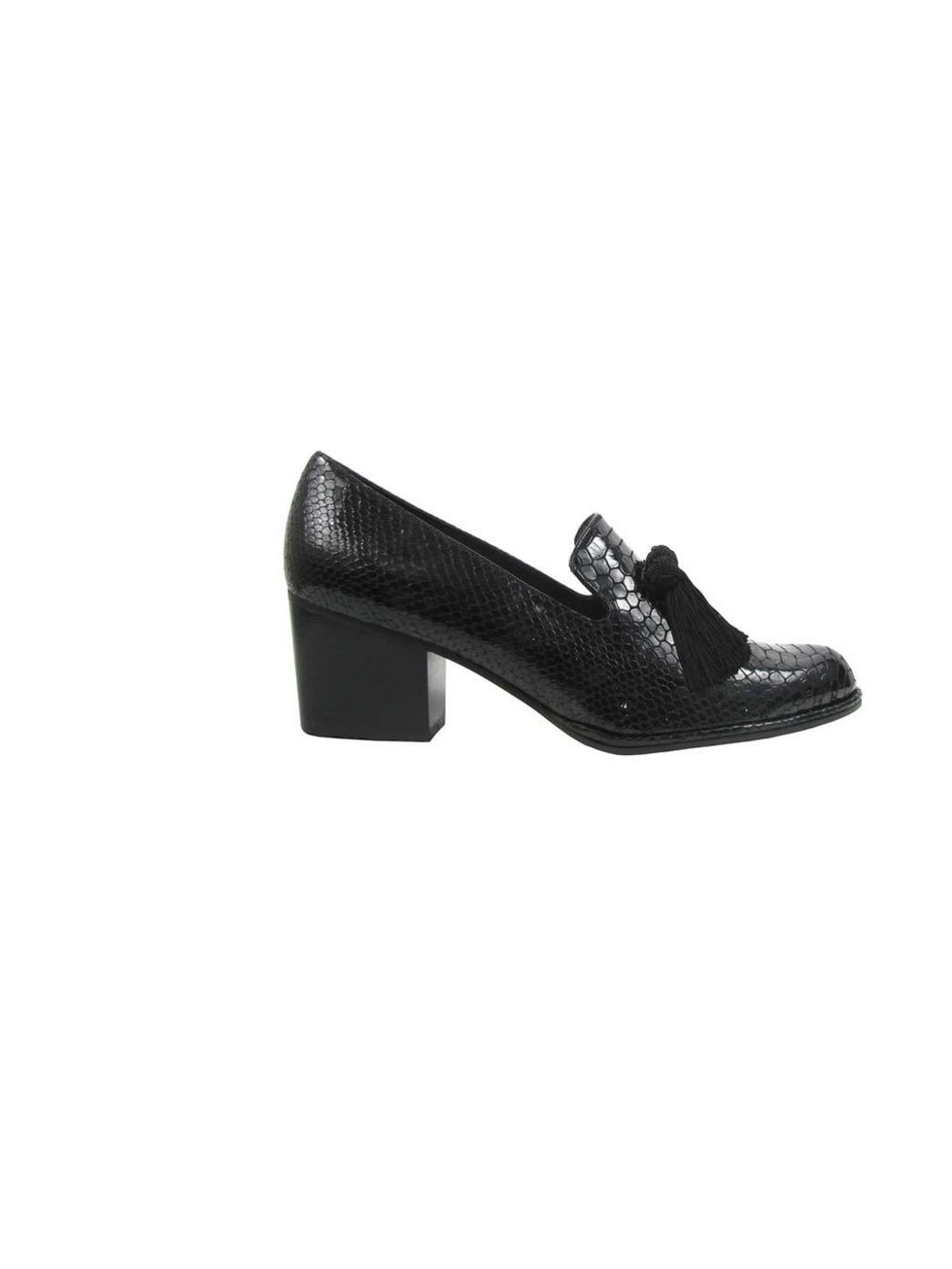 <p>These <a href="http://www.russellandbromley.co.uk/heels/razmataz/invt/235239/">Russell &amp; Bromley</a> loafers are comfortable and easy to wear. In store now for £235</p>