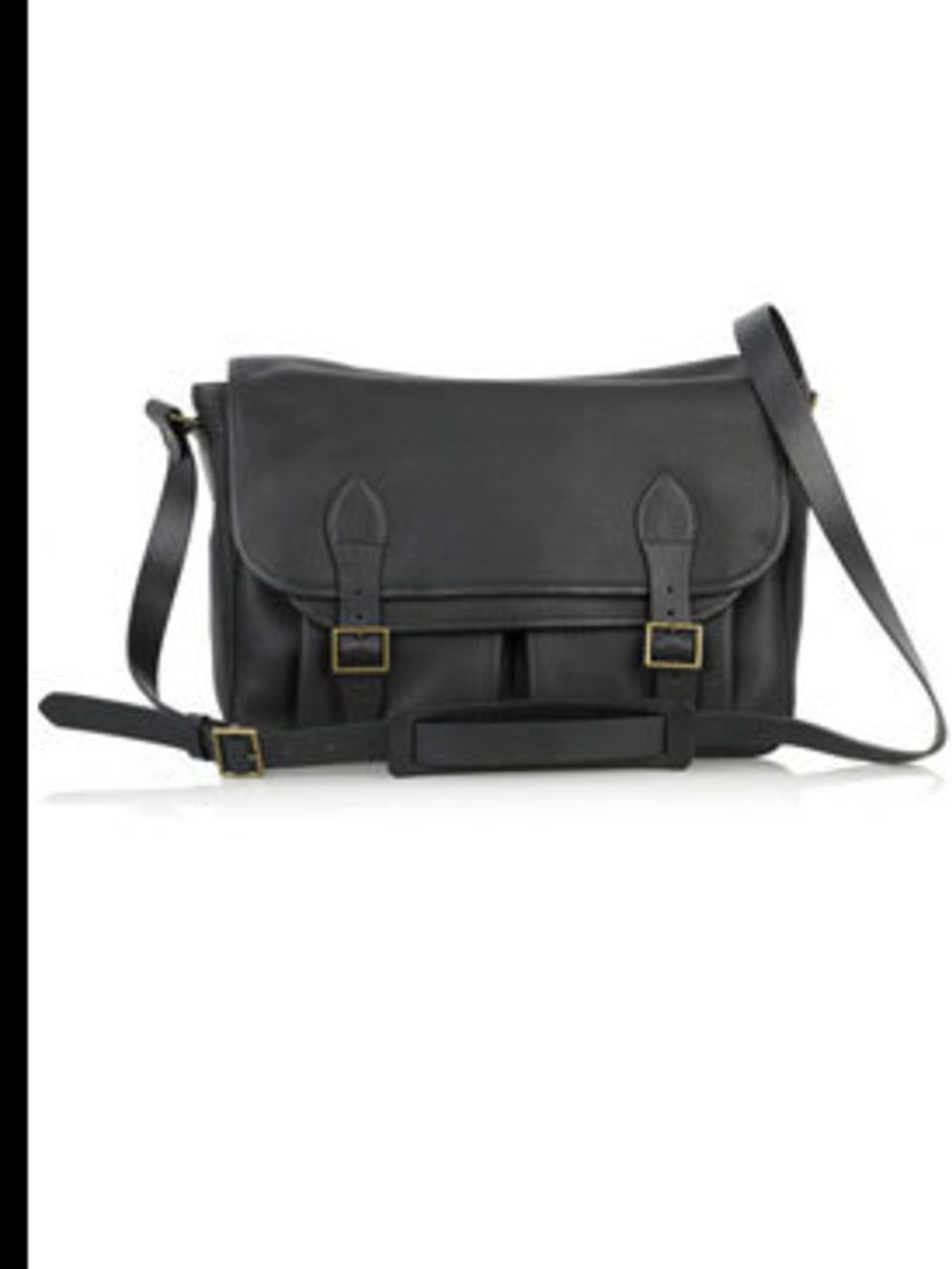 <p>Leather satchel, £285, by APC at <a href="http://www.net-a-porter.com/product/46205">Net-a-Porter</a></p>