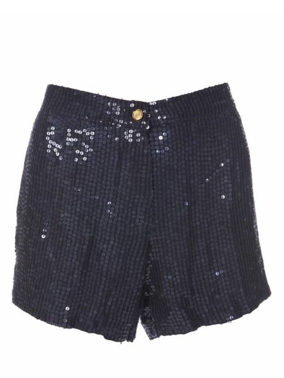 <p>Sequin shorts, £35, by Topshop (0845 121 4519)</p>