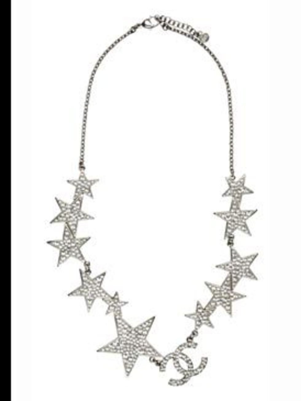<p>Star necklace, £810, by Chanel. For stockist details call 0207 493 5040</p>
