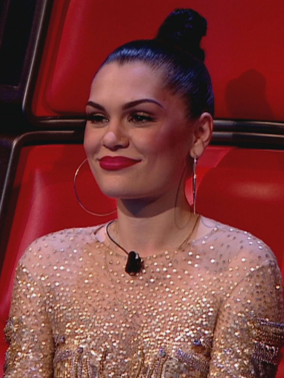 <p>Jessie J on The Voice this Sunday</p>