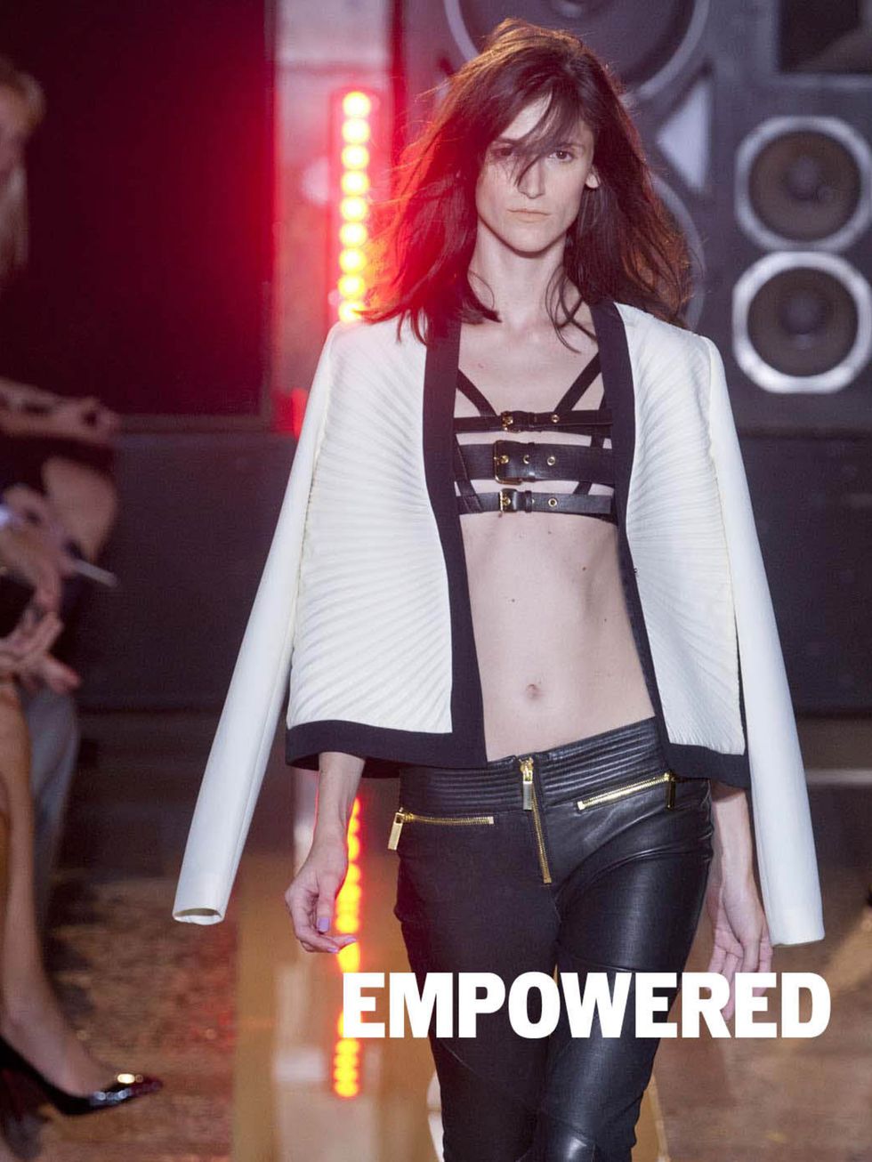 <p>EMPOWERED: Ready to take a brave new shift in gear? When all the big designers gang up with one thing in mind  empowering women  its time to take note. Miuccia Prada, Phoebe Philo et al were on a mission to inspire us into clothes that make bold sta