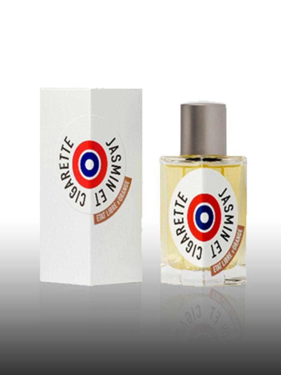 <p>Jasmine et Cigarette, £38 by Etat Libre d'Orange. Available at <a href="http://www.lessenteurs.com/">Les Senteurs</a>.</p><p>Etat Libre dOrange, meaning the free state of orange, is an unconventional perfumery that specialises in niche, avant-garde fr