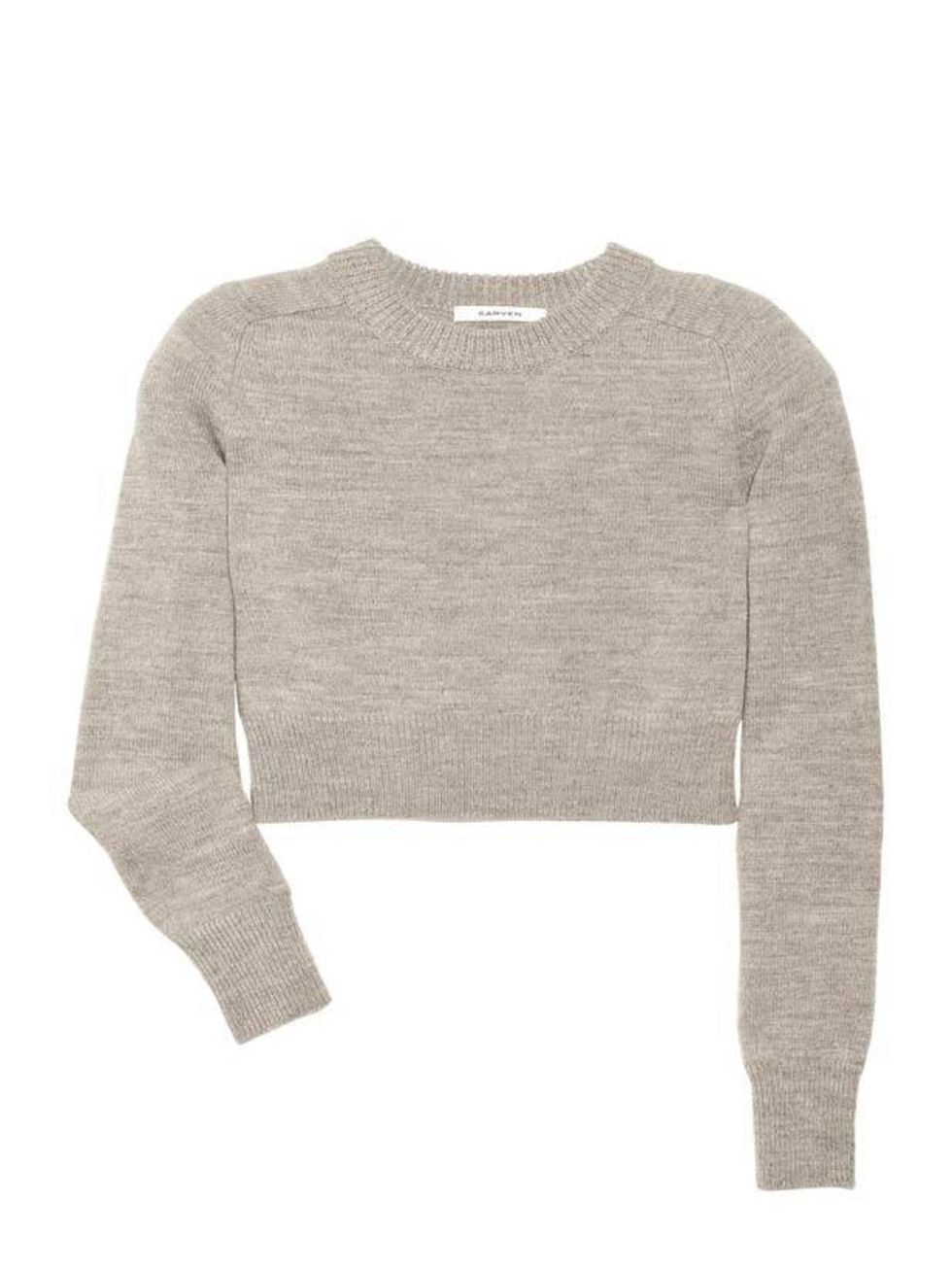 <p>Cosy and comfortable knitwear with a luxe edge is a new must-have for the office and Carvens cropped sweater with elbow patches is one of our favourites... Carven wool sweater, £165, at <a href="Cosy%20and%20comfortable%20knitwear%20with%20a%20luxe%20