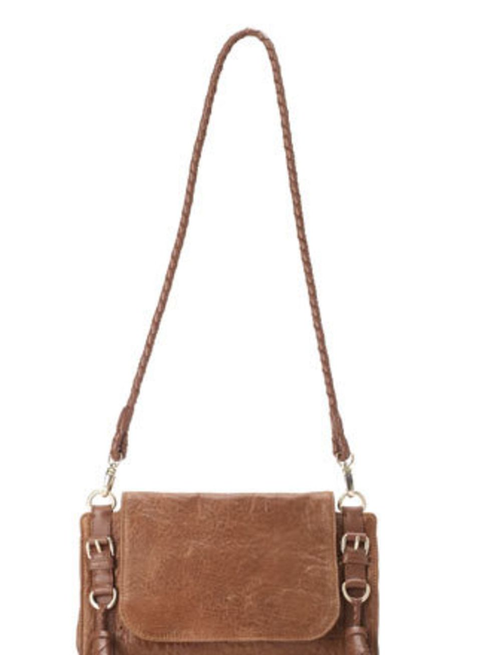 <p>A tan satchel is firmly on team ELLEs wishlist right now. Why? Because they fit in to our favourite sports luxe trend and we know well still be wearing them for seasons to come.</p><p>Leather bag, £120 by <a href="http://www.whistles.co.uk/">Whistles