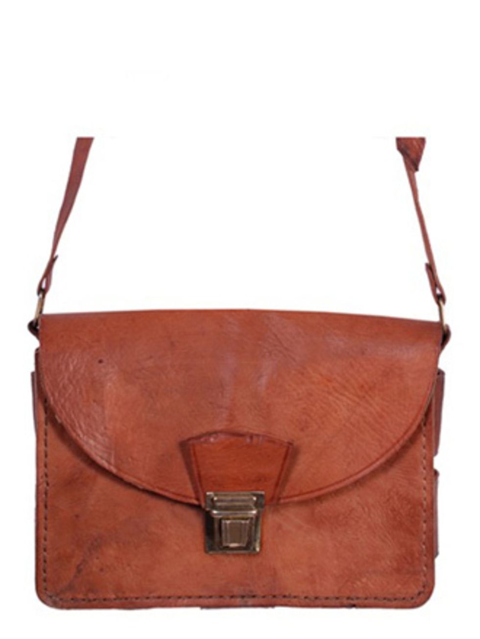 <p>Satchels are the bag of the summer. We spotted this leather version on PretaPortobello.com for a jaw-dropping £24 price tag.</p><p>Satchel, £24 by LILA at <a href="http://www.pretaportobello.com/shop/shoes-and-accessories/bags/lila-large-leather-satche