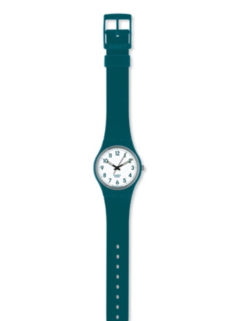 <p>These new Colour Code watches come in every shade imaginable so you can always match one to your outfit (that explains the name then!)</p><p>Watch, £28.50 by <a href="http://eu-shop.swatch.com/eshop/uk/en/colour_codes/matt.aspx">Swatch</a></p>