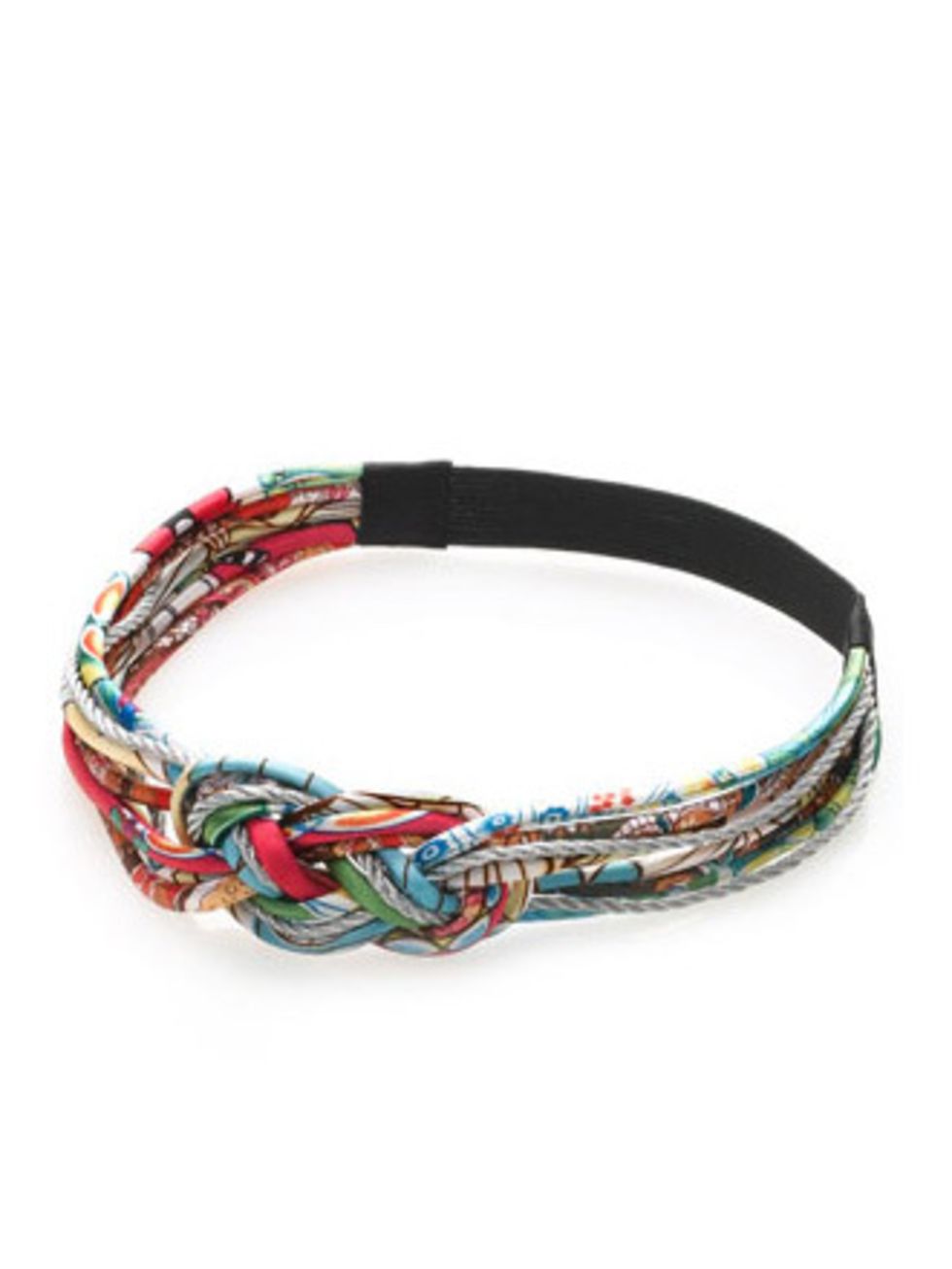<p>Tribal prints are big news this spring. Nod to the trend with this cute, purse friendly, knotted hairband.</p><p>Bando, £7 by <a href="http://www.monsoon.co.uk/invt/68663099&amp;bklist=icat,4,shop,accessorize,accznewarrivals">Accessorize</a></p>