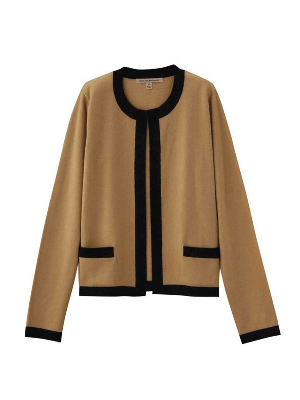 <p>This season is all about uncomplicated, womanly elegance and camel is the must-have shade. Nail two trends in one with this cardigan. Uniqlo camel wool cardigan, £29.99, (0207 290 8090)</p>